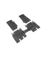 Mopar 82210166AD Floor Slush Mats with Tire Tread Pattern for 07-13 Jeep Wrangler Unlimited JK 4 Door