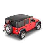 Mopar Twill Soft Top Kit for 18-24 Jeep Wrangler JL Unlimited