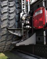 MORryde JP54-024 Off-Road Jack Carrier for 97-06 Jeep Wrangler TJ with MORryde Tailgate Hinges