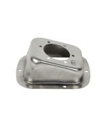 Kentrol  Stainless Steel Fuel Filler Bezels for 77-95 Jeep CJ & Wrangler YJ