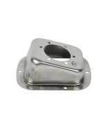 Kentrol  Stainless Steel Fuel Filler Bezels for 77-95 Jeep CJ & Wrangler YJ