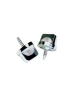 Kentrol  Stainless Steel Windshield Knob Set for 76-95 Jeep CJ & Wrangler YJ