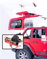 Lange Originals 014-910-R Power Hoist-a-Top with Wireless Remote for 18-23 Jeep Wrangler JL Unlimited