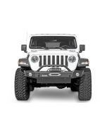 LoD Offroad  Signature Series Mid-Width Front Bumper with Bull Bar and D-Ring Tabs for 18-22 Jeep Wrangler JL & Gladiator JT