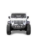LoD Offroad Signature Series Shorty Front Bumper with Bull Bar and D-Ring Tabs for 18-22 Jeep Wrangler JL & Gladiator JT