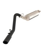 MBRP S5500BLK Black Series Cat Back Exhaust System for 00-06 Jeep Wrangler TJ with 2.5L I-4 & 4.0L I-6 Engines