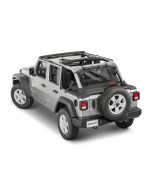 MasterTop  Wind Stopper & Tonneau Cover Combo Kit for 18-20 Jeep Wrangler JL Unlimited