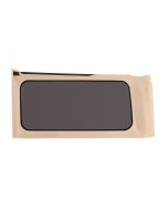 MasterTop  Repair Part Quarter Window for 18-23 Jeep Wrangler JL 2-Door with Factory Soft Top