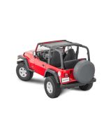 MasterTop  ShadeMaker Mesh Bimini Top for 97-06 Jeep Wrangler TJ