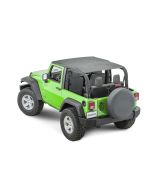 MasterTop 14300335 Bimini Top Plus for 07-18 Jeep Wrangler JK