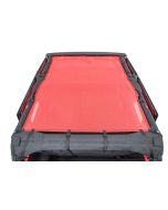 MasterTop ShadeMaker Mesh Bimini Top Plus for 07-18 Jeep Wrangler Unlimited JK