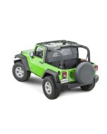 MasterTop 14400335 Zip Down Windstopper for 07-18 Jeep Wrangler JK
