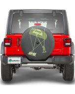 Mopar 82215432 Willy's Logo Spare Tire Cover for 18-21 Jeep Wrangler JL