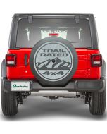 Mopar 82215438 Trail Rated Spare Tire Cover for 18-19 Jeep Wrangler JL
