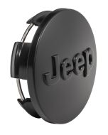 Mopar 1LB77RXFAC Center Cap in Black for 17x7.5 inch Black Wheels