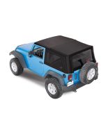 Mopar 82213832 Twill Tinted Window Kit for 13-18 Jeep Wrangler JK 2 Door