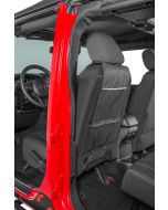 Plasticolor  Jeep Logo Sideless Front Seat Cover for Jeep Vehicles with Removable Headrests