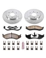 Power Stop K2119-36 Front Z36 Extreme Performance Truck & Tow Brake Kit for 90-99 Jeep Wrangler YJ, TJ, and Cherokee XJ