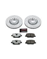 Power Stop K7299-36 Front Z36 Extreme Performance Truck & Tow Brake Kit for 15-20 Jeep Renegade BU