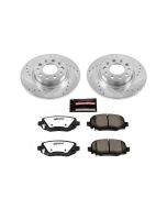 Power Stop K7301-36 Rear Z36 Extreme Performance Truck & Tow Brake Kit for 15-20 Jeep Renegade BU