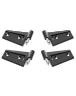 Quadratec  Replacement Door Hinge Set for 07-18 Jeep Wrangler JK 