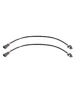 Quadratec 18" Fog Light Extension Harness for 07-22 Wrangler JL, JK Unlimited, & 20-22 Gladiator JT