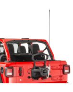 Quadratec  Extreme Duty Stainless CB Radio Antenna Rear Tailgate Mount with 48" Antenna for 18-21 Jeep Wrangler JL