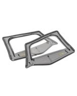 QuadraTop  Upper Door Skins for 88-95 Jeep Wrangler YJ