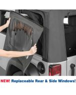 QuadraTop  Gen II Complete Soft Top in Premium Sailcloth  for 07-18 Jeep Wrangler JK