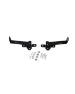 Quake LED QBJ532 Dual Pod & Single 20" Light Bar Hood Hinge Mounts for 18-20 Jeep Wrangler JL & Gladiator JT