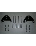 Quake LED QBJ910 Fog Light Adapter Mount Pair for 18-21 Jeep Wrangler JL Sport & Gladiator JT Sport