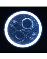 Quake LED QTE960 Halo 9" LED Headlights with DRL for 18-20 Jeep Wrangler JL & Gladiator JT