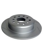 Crown Automotive RT31048 Slotted Rear Rotor  for 07-18 Jeep Wrangler JK with Big Brake Kit