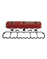 Crown Automotive RT35002 Aluminum Valve Cover Kit in Red for 93-04 Jeep Wrangler YJ & TJ, Cherokee XJ & ZJ with 4.0L