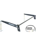 RockJock CE-9900JKR4 Rear Anti-Rock Sway Bar Kit with Forged Arms for 07-18 Jeep Wrangler Unlimited JK 4 Door