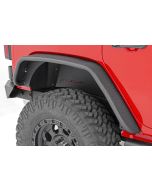 Rough Country 10532 Rear Tubular Fender Flares for 07-18 Jeep Wrangler JK