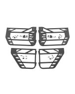 Rough Country 10588 Front & Rear Steel Tube Doors for 07-18 Jeep Wrangler Unlimited JK