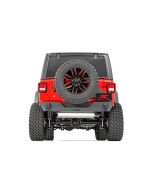 Rough Country 10598 Rear Trail Bumper with Tire Carrier for 18-20 Jeep Wrangler JL