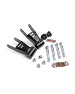 Rough Country 1077 Adjustable Lift Shackles for 84-01 Jeep Cherokee XJ & Comanche MJ