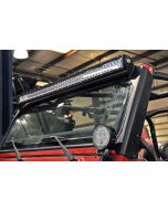 Rough Country 70503 50in LED Light Bar Windshield Mounts for 97-06 Jeep Wrangler TJ