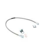 Rough Country 89703 Rear Stainless Steel Brake Line for 84-06 Jeep Wrangler YJ, TJ, & Cherokee XJ