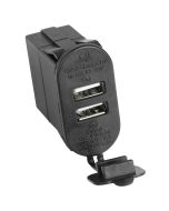 Rugged Ridge 17235.16 Dual USB Port Qi Capabilities 3.0 