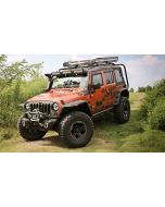 Rugged Ridge 11640.09 Hurricane Flat Fender Flares with EU Side Maker in Textured Black for 07-18 Jeep Wrangler JK