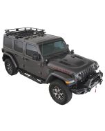 Smittybilt 45454JL Defender One-Piece Roof Rack for 18-23 Jeep Wrangler JL Unlimited & Gladiator JT