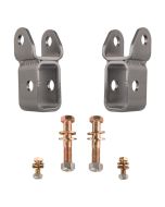 Synergy Manufacturing 8815-01 Front Lower Shock Extension Brackets for 18-20 Jeep Wrangler JL