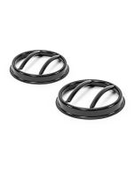 TACTIK  Euro Style Fog Light Guards for 07-18 Jeep Wrangler JK