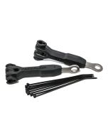 Teraflex 1101255 Front Brake Line Anchor Kit for 07-21 Jeep Wrangler JL, JK & Gladiator JT