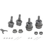 Teraflex 1353100 Heavy Duty Ball Joint Set without Knurling for 84-06 Jeep Cherokee XJ, Comanche MJ, Grand Cherokee ZJ, Wrangler YJ & Wrangler TJ