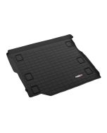 WeatherTech Rear Cargo Liner in Black for 18-21 Jeep Wrangler JL Unlimited with Leather Seats