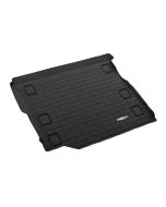 WeatherTech  Rear Cargo Liner in Black for 18-21 Jeep Wrangler JL Unlimited with Leather Seats
